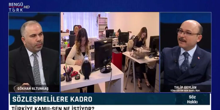 Geylan: Asıl Teşekkür, Sözleşmeli Çalışma Usulünün Lağvedilmesi ile Gelecektir.