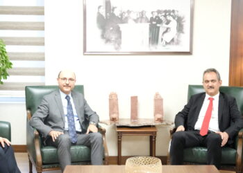 TBMM Millî Eğitim, Kültür, Gençlik ve Spor Komisyonu Başkanı Prof. Dr. Mahmut Özer Sendikamızı Ziyaret Etti.