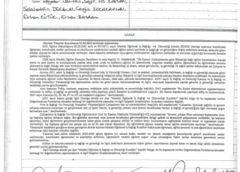 Mesleki Eğitimde İş Sağlığı ve Güvenliği İle İlgili Eylem Kararı Aldık