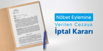 Nöbet Eylemine Verilen Cezaya İptal Kararı