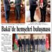Bakü’ de Hemşeri Buluşması