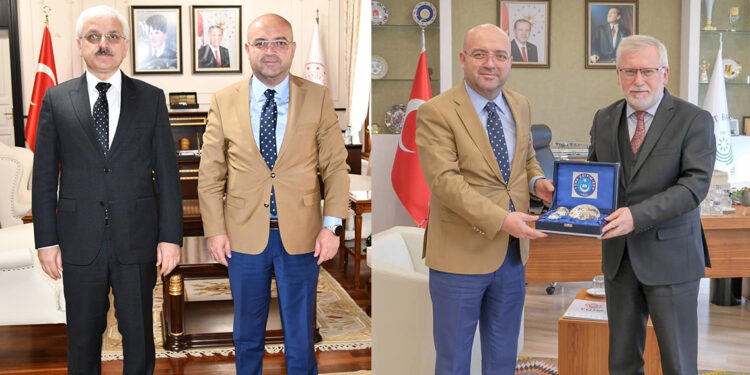 Genel Başkan Yardımcısı Erhan Bayram Bolu Valisi Kılıç ve BAİBÜ Rektörü Alişarlı’yı Ziyaret Etti.