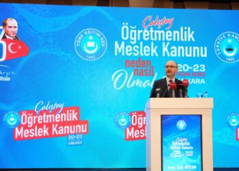 Öğretmenlik Meslek Kanunu Çalıştayı Yapıldı.