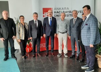 Hacı Bayram Veli Üniversitesi Rektörü Sayın Prof. Dr. Mehmet Naci Bostancı’ya Hayırlı Olsun Ziyareti
