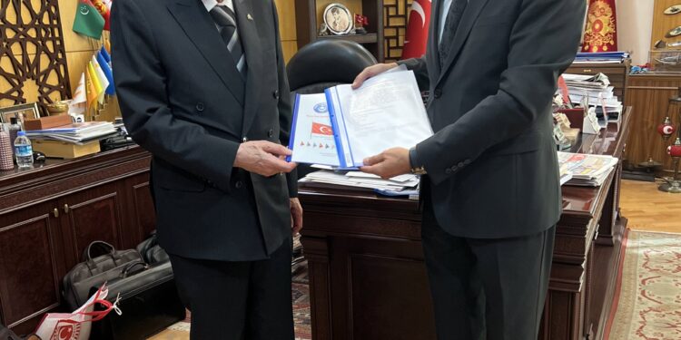 Genel Başkanımız Talip Geylan MHP Genel Başkanı Sayın Devlet Bahçeli’yi Makamında  Ziyaret Etti