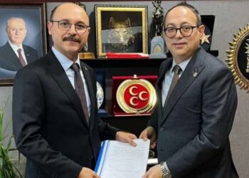 TBMM Millî Eğitim, Kültür, Gençlik ve Spor Komisyonu Üyesi Prof. Dr. İlyas Topsakal’ı ziyaret ettik.