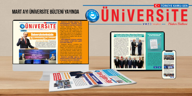 Üniversite e Bültenimiz Yayında