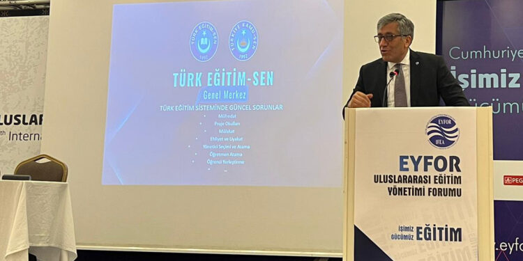 Genel Merkez Yöneticilerimiz EYUDER’in Düzenlediği 15. Uluslararası Eğitim Yönetimi Forumu’na Katıldı