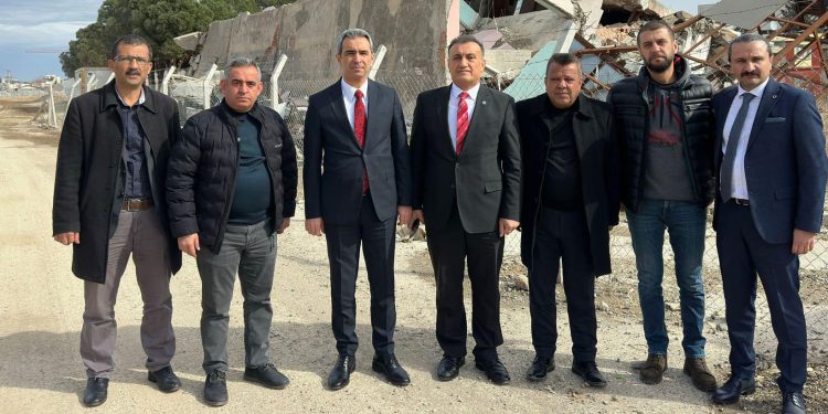 GENEL BAŞKAN YARDIMCIMIZ ORHAN KÜTÜK, GAZİANTEP’TE DEPREMZEDELERİMİZİ ZİYARET ETTİ.