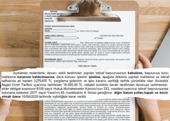 TÜBİTAK BURSU İLE İLGİLİ OLUMLU KARAR