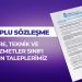 8.DÖNEM TOPLU SÖZLEŞME GENEL İDARE, TEKNİK VE YARDIMCI HİZMETLER SINIFI PERSONELİ İÇİN TALEPLERİMİZ