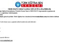 TÜRK EĞİTİM SEN ÜYELERİNE;MEB EKYS 2026 YAZILI SINAVINA HAZIRLIK DUYURUSU