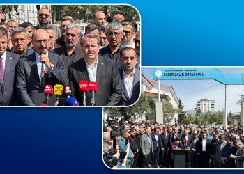 SALDIRININ YAŞANDIĞI AYSER ÇALIK ORTAOKULU’NDA ŞİDDETİ PROTESTO ETTİK!