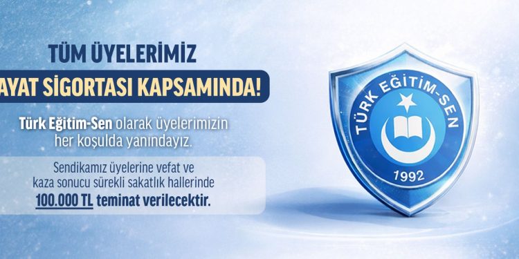 TÜM ÜYELERİMİZ HAYAT SİGORTASI KAPSAMINDA!